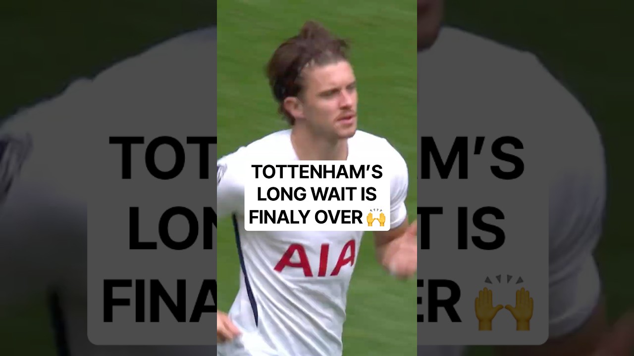 TOTTENHAM HAVE SCORED THEIR FIRST GOAL OF THE SEASON 👏