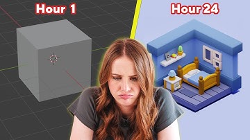 I Learned Blender in 24 hours (i
