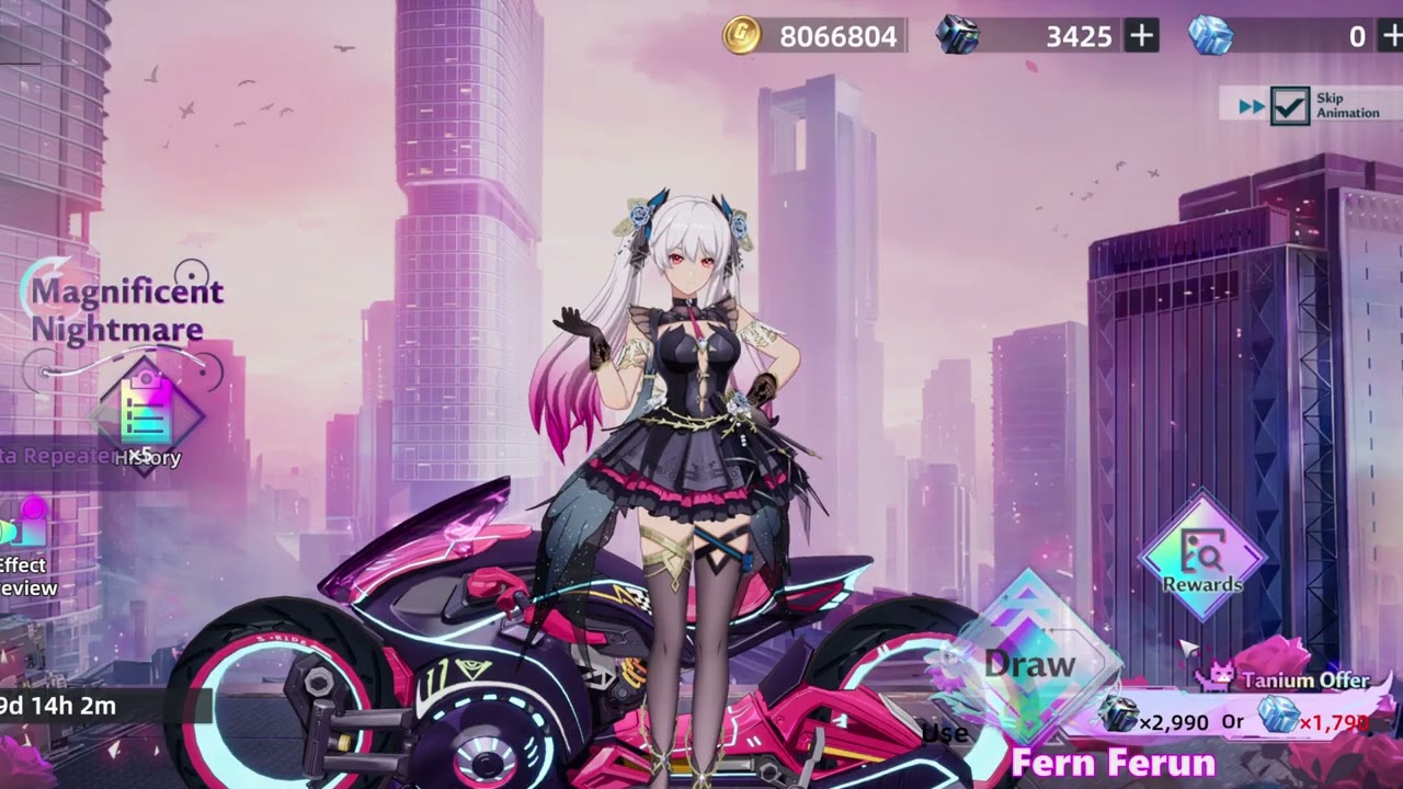 Tower of Fantasy MMO gameplay walkthrough with Fern Ferun, Gamelog