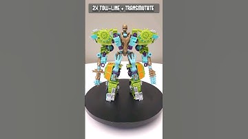Transformers Legacy Evolution Tow-line (x2) merges with Transmutate