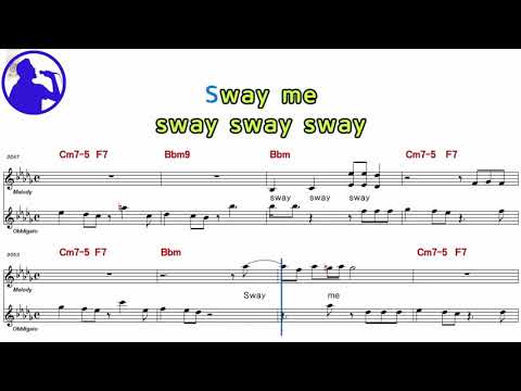 Pussycat Dolls Sway Karaoke Version Sheet Music For Players Chorus Added Ye Karaoke