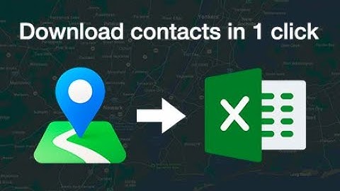 How to Scrape Businesses from Apple Maps? Export Contacts to Excel in 1 Click