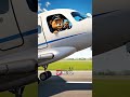 Wait… are we really flying? 👀✈️ #pilot #fly #flight #kids #learning