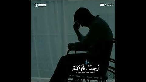 ارح سمعك بكلام الله اجمل التلاوة انما المؤمنونالذين ازا كر الله وجلت قلوبهم راحه لا توصف