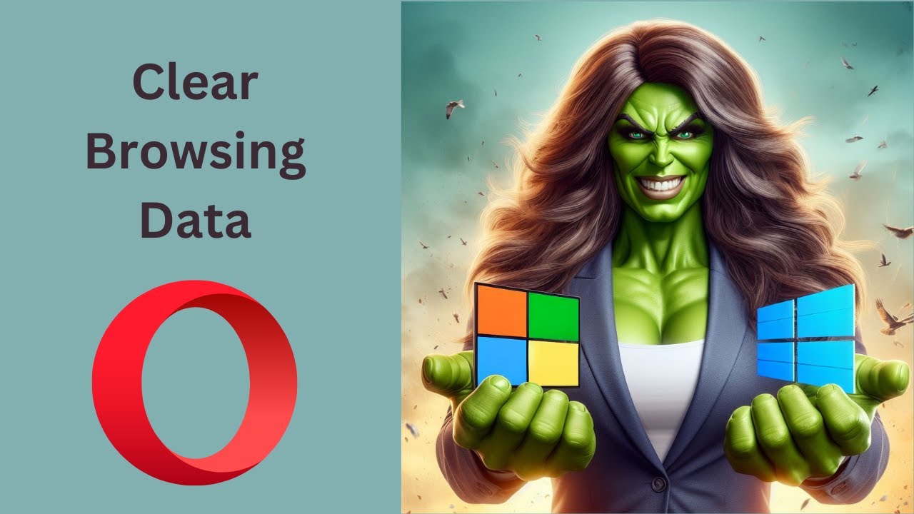 How to Clear Browsing Data in Opera on Windows 11 or 10 | GearUpWindows Tutorial