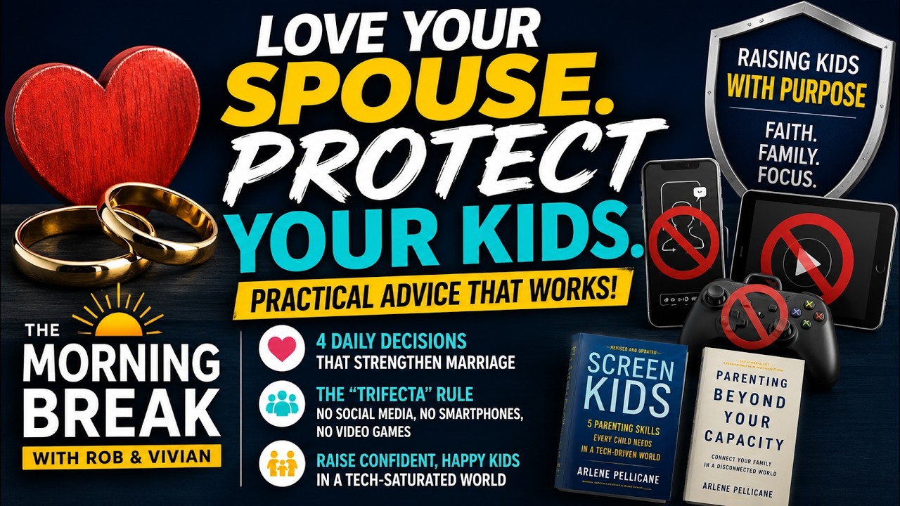 How to Make Marriage Easier & Protect Kids from Screen Time   Arlene Pellicane on The Morning Break