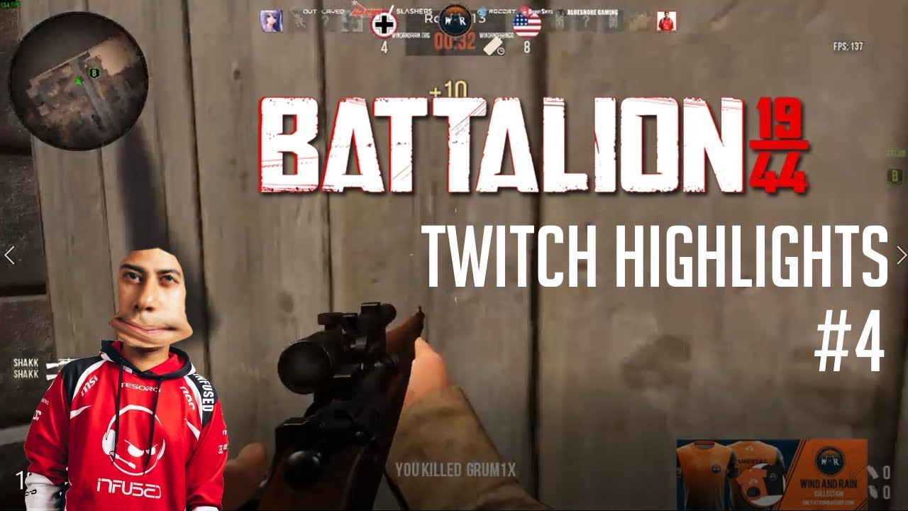 Battalion 1944 Twitch Shakk Highlights #4