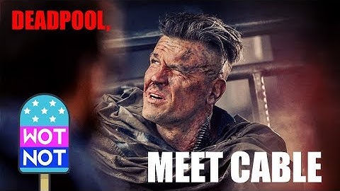 DEADPOOL 2 Behind The Scenes With Cable / Josh Brolin