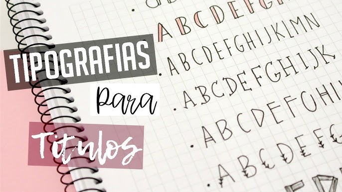 10 TIPOS DE LETRAS PARA APUNTES Y TITULOS BONITOS - thptnganamst.edu.vn