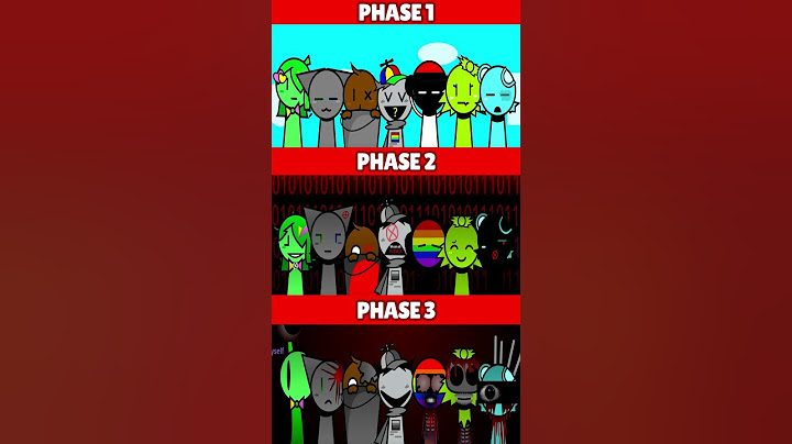 Incredibox Sprunki Sprinkle Phase 1 VS Phase 2 VS Phase 3 *MIX VERSION*