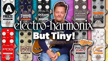 EHX Pico Series! Classic Pedals In a Micro Format!