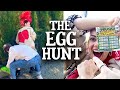 The annual easter egg hunt