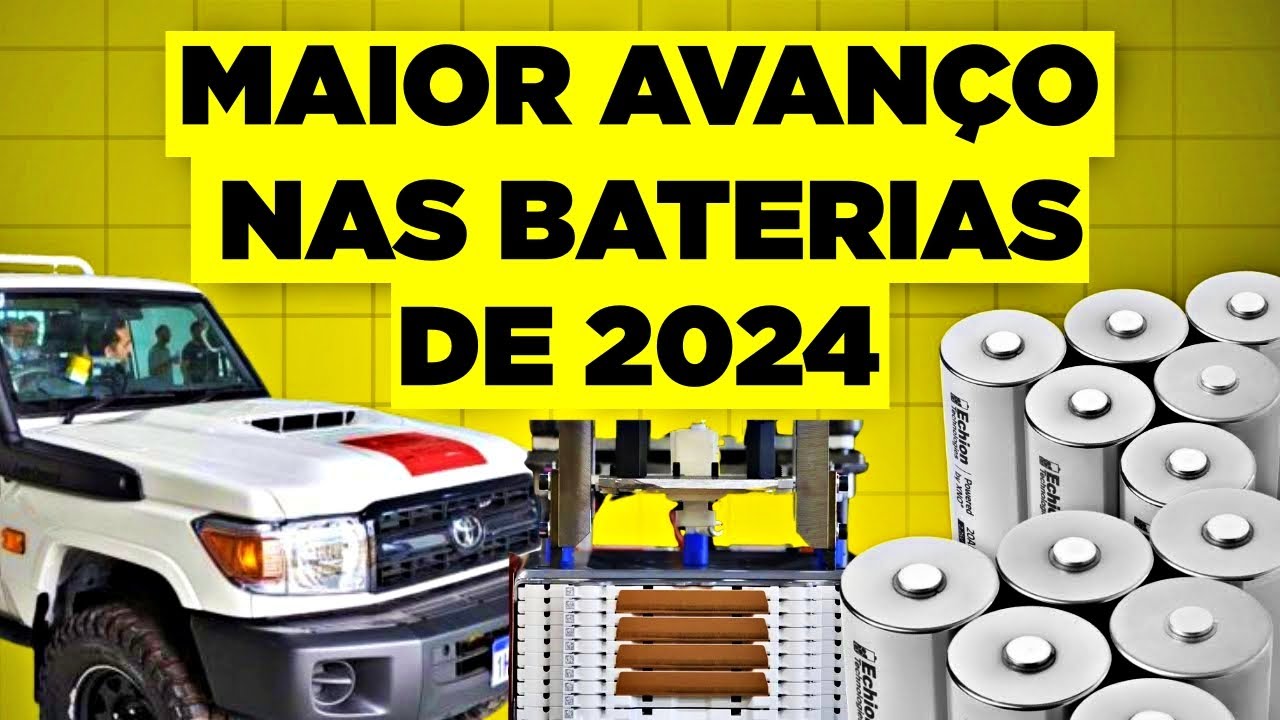 A 1ª Bateria de Níobio para Veículos Elétricos do Mundo, Carrega 100% em 10 Minutos!