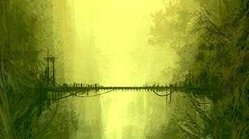 Photoshop Speedpaint - Sci-fi Jungle (concept art)