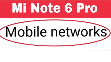 Xiaomi Redmi Note 6 Pro || Mobile Network Settings