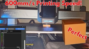 Change These Settings To Print 600mm/s | Printer Anycubic Slicer Next