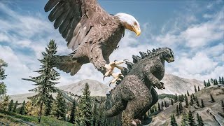 Giant Eagle Snatches Godzilla screenshot 3