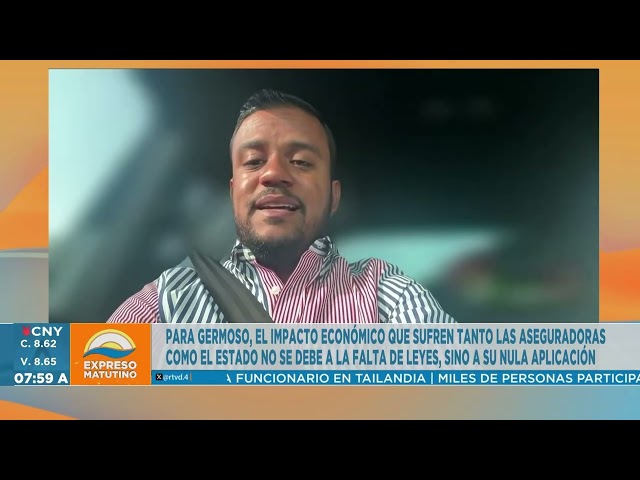 Aníbal Germoso analiza el impacto económico de los accidentes de tránsito