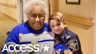 7-Year-Old 'Police Officer' Explains Why He Loves Giving Hugs To Elderly at Nursing Home 7 Year Old Police Officer Spreads Cheer At Nursing Homes