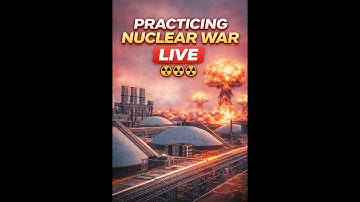 🔴 LIVE: Practicing Nuclear War ☢️ | Real-Time Escalation Warfare (Nuclear Option)
