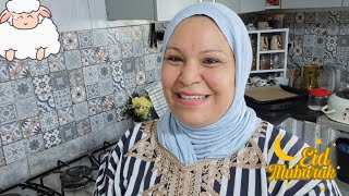 أجواء العيد في داري 🐑🥳 كل عام وأنتم بألف خير 🥰 أول عام يحكم فيا هكا 😐