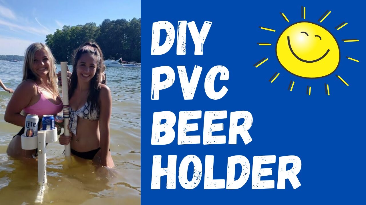 Easy PVC Cup Holder DIY 2 Different Styles 