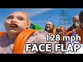 What Happens to Your Face on America's Fastest Roller Coaster - Kingda Ka, Six Flags Great Adventure