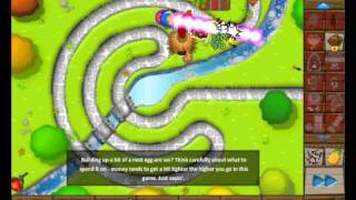 BTD5 Bloons Tower Defense 5 Track 2 Park Path (Beginner 2) Hard Perfect NLL