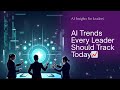 ❓What Happens If You Ignore AI in 2025?