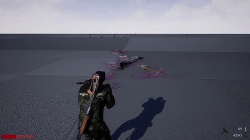 Unreal Engine WIP - Zombie Body Parts 07-05-2020