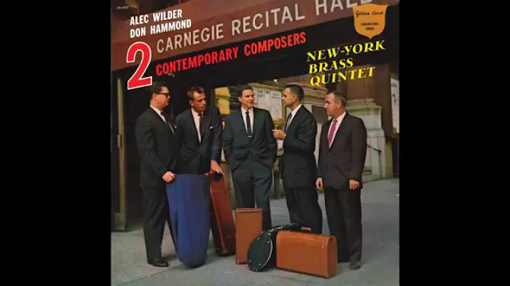 NEW YORK BRASS QUINTET presents 2 CONTEMPORARY COMPOSERS  SIDE 1