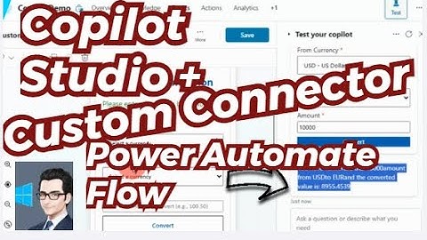 Copilot Studio Tutorial: How to Call Custom Connector in Copilot Studio Custom Topic
