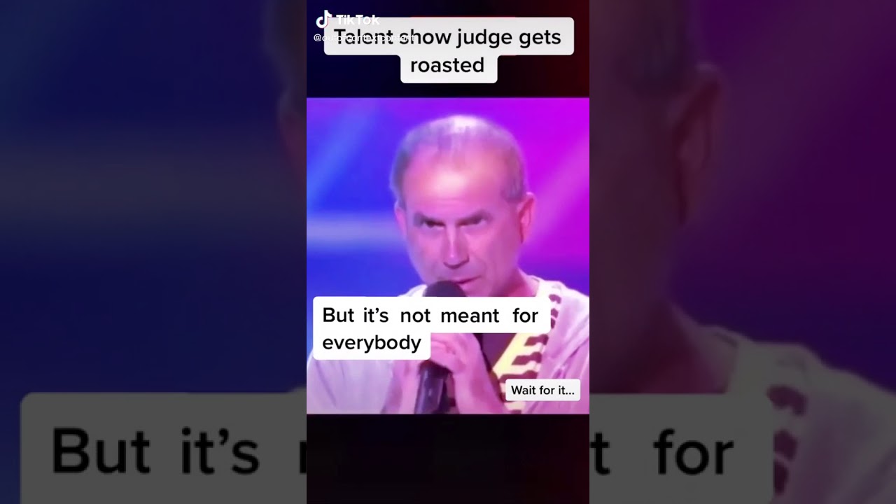 When talent show judges get roasted