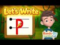 ✏️ Quick Write – Lowercase P, Writing the Letter p #handwriting    #handwritingpractice