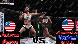 Celebrity Jessica Penne vs. Angela Hill UFC® 4 Wealth