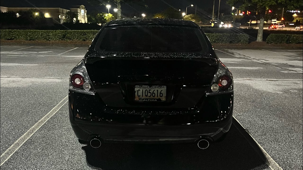 2012 Nissan Altima 2.5 Exhaust Muffler Delete! - YouTube