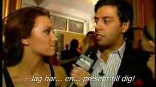 Agnes och Hakim på Elle-galan