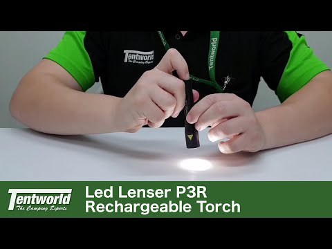 Led Lenser P3R Rechargeable Torch - Close Look, Specs, Demo & Review - Bright Compact Torch