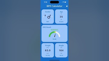 Flutter BMICalculator