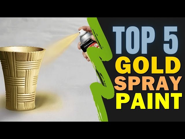 The best gold spray paint - Diana Elizabeth