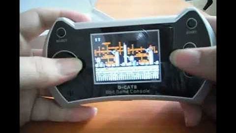 lightake:D-CAT 8 100 in 1 24" LCD Handheld Game Console Silver