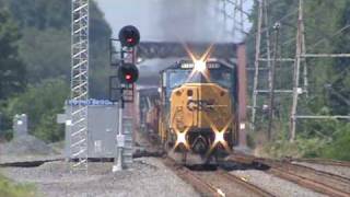 CSXT 8723 Q300-16 at Bound Brook, NJ