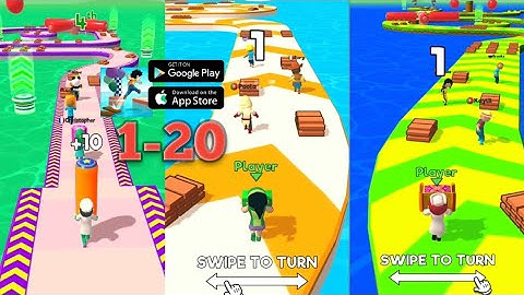 Shortcut Run | Level 1-20  | Offline Games 2024  | Gameplay Walkthrough | ( Android & IOS)