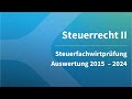 Steuerrecht II in der Steuerfachwirtprüfung 2015 – 2024