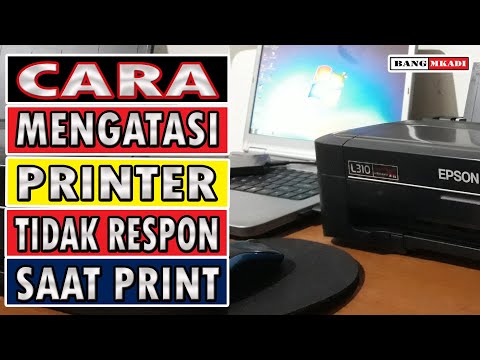 CARA MENGATASI PRINTER TIDAK RESPON PERINTAH PRINT