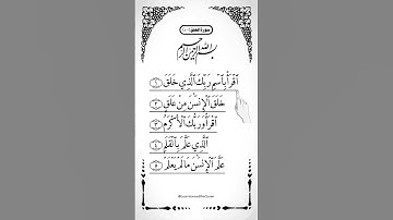 AL-ALAK - Egzon Ibrahimi (سورة العلق) #surah_alaq#egzonibrahimi #quran #foryou