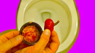 Will it Flush? - Spicy Red Pepper and Sauce