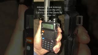 #baofeng #uv5r #Abbree #Tactical #antenna #repeater #hamradio #amateur-radio