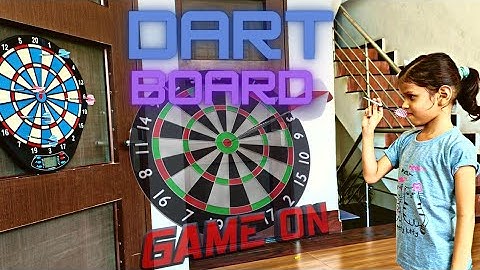 Unboxing of an amazing Dart board | How to play | Canaveral Decathlon |  Indoor game.