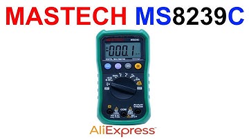 Мультиметр MASTECH MS8239C AliExpress !!!